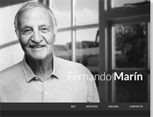 Tablet Screenshot of fernandomarin.com